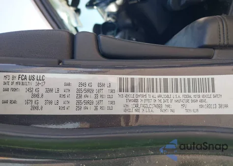 2018 Jeep Grand Cherokee Altitude 4X4 from USA, damaged, VIN 1C4RJFAG3JC174969